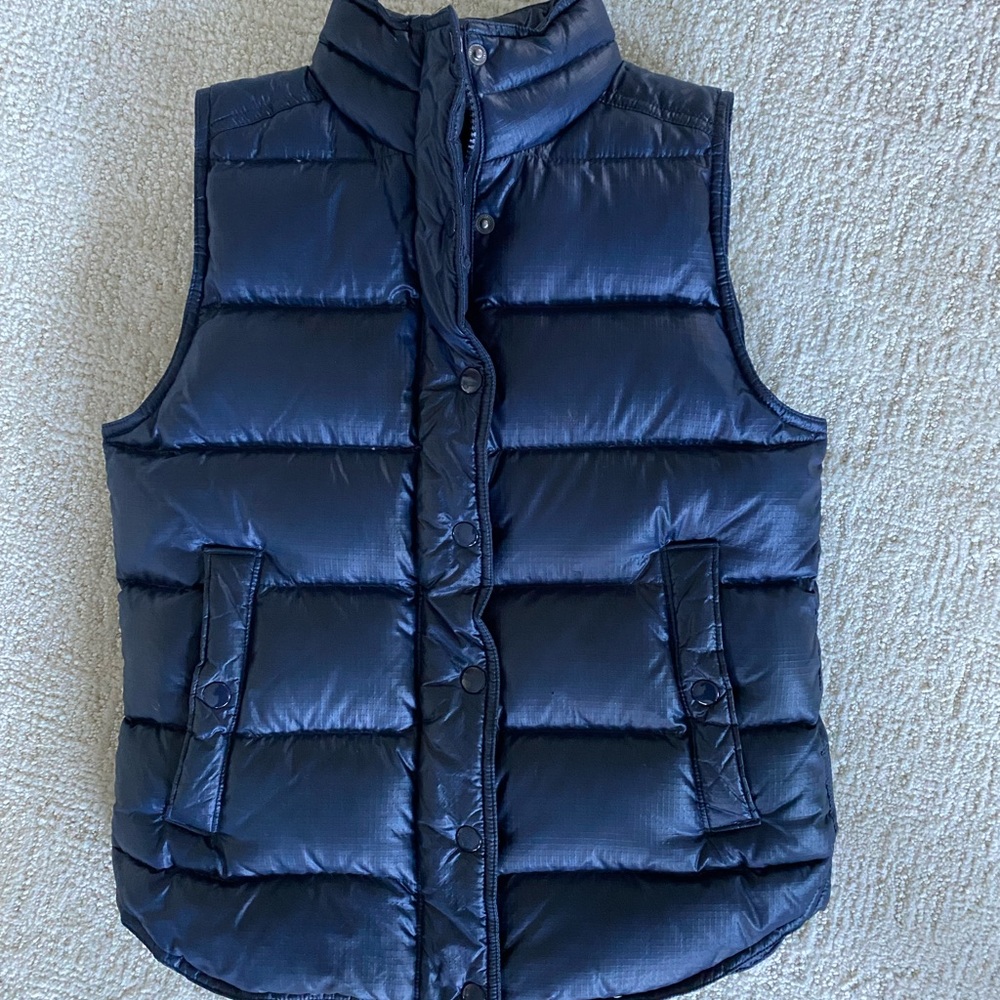 J. Crew Women’s Down Vest, Navy
